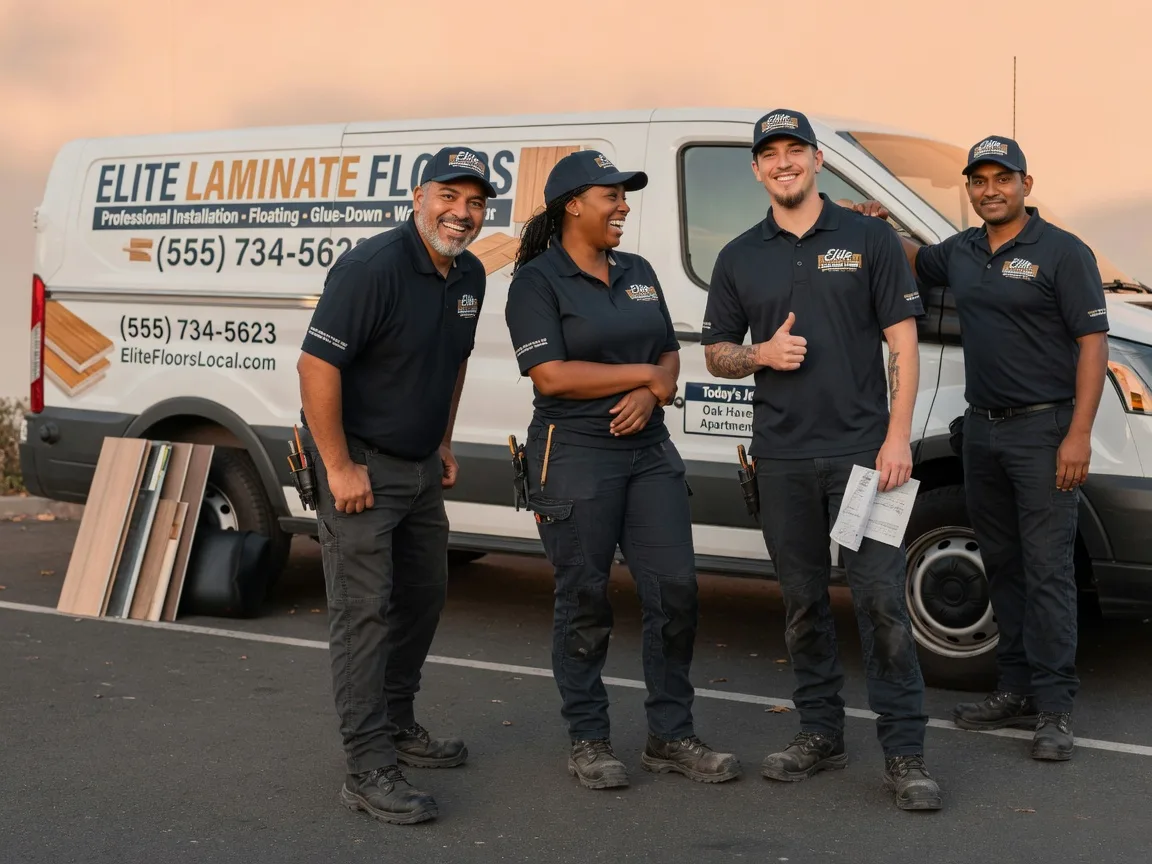 Laminate flooring installation company in Blum, TX